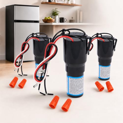 RCO810 3-in-1 Hard Start Kit Compatible with Supco, 3 Pack