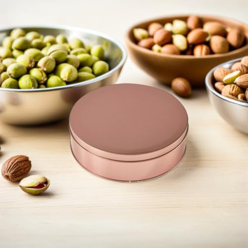 2 Cajas de Hojalata de 6,5 Pulgadas con Diseño Sellado Elegante para Bodas y Fiestas 6