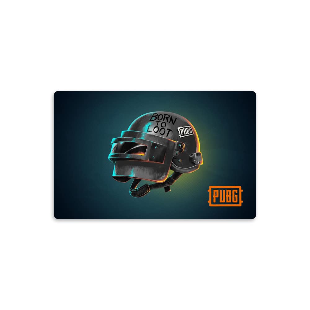 REGALOCASILA Born to Loot Pubg Spetsnaz Helmet Level 3 Acrylic Gaming Bgmi Fridge Magnet Home Decoration Kitchen Decor Refrigerator Accessories