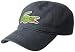 Lacoste Men's Big Croc Gabardine Cap, Graphite, One Size