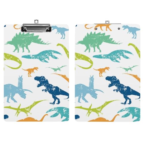 Porte-bloc A4 dinosaure idéal pour prendre des notes au restaurant - 7