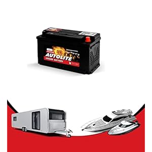 130AH 12V LEISURE BATTERY FOR CARAVAN CAMPERVAN MOTORHOME DEEP CYCLE