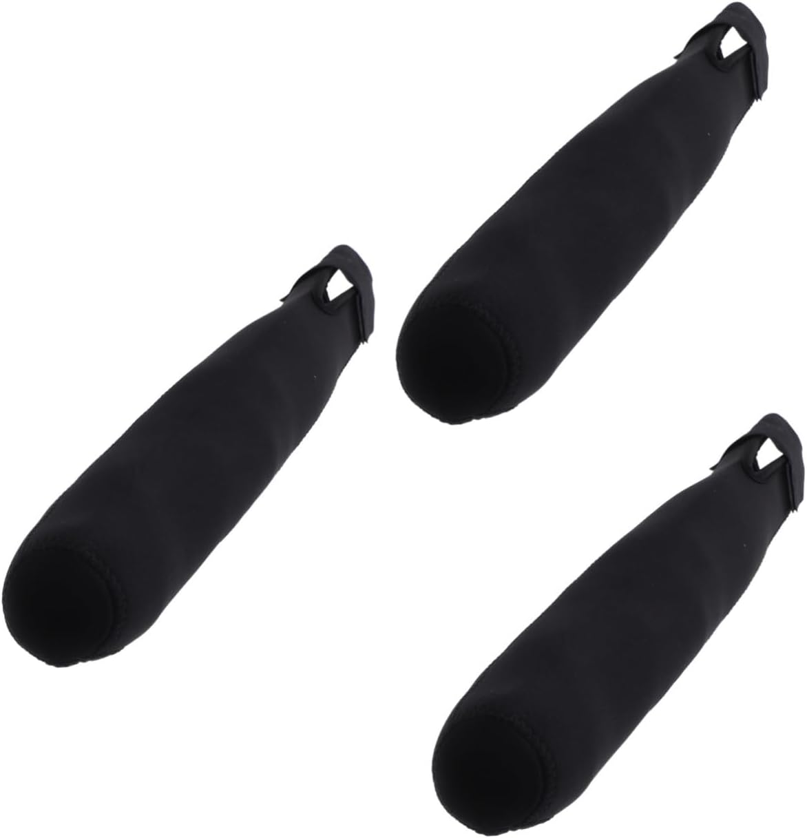 BESPORTBLE 3pcs Neoprene Baseball Bat Sleeve Protector Cover for Enhanced Bat for Softball and Sports Accessories and Elastic Design