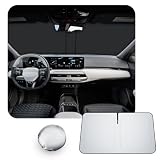 [Mise � Niveau] CDEFG Compatible avec Kia EV4 2025 2026 Housses de Protection Solaire Pare-Soleil Pare-Soleil Avant Paroi Acoustique Pare-Brise Voiture Pare-Soleil Accessoires