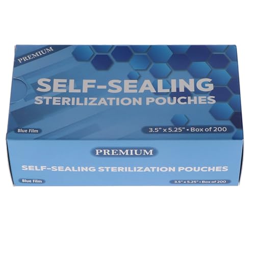 House Brand Dentistry 100522 Self-Sealing Sterilization Pouches 3.50