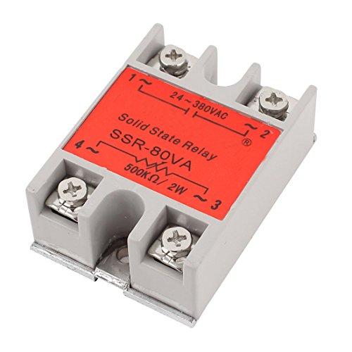 Relais Statique de type résistance JCAKES SSR80VA tension alternative 24-380V