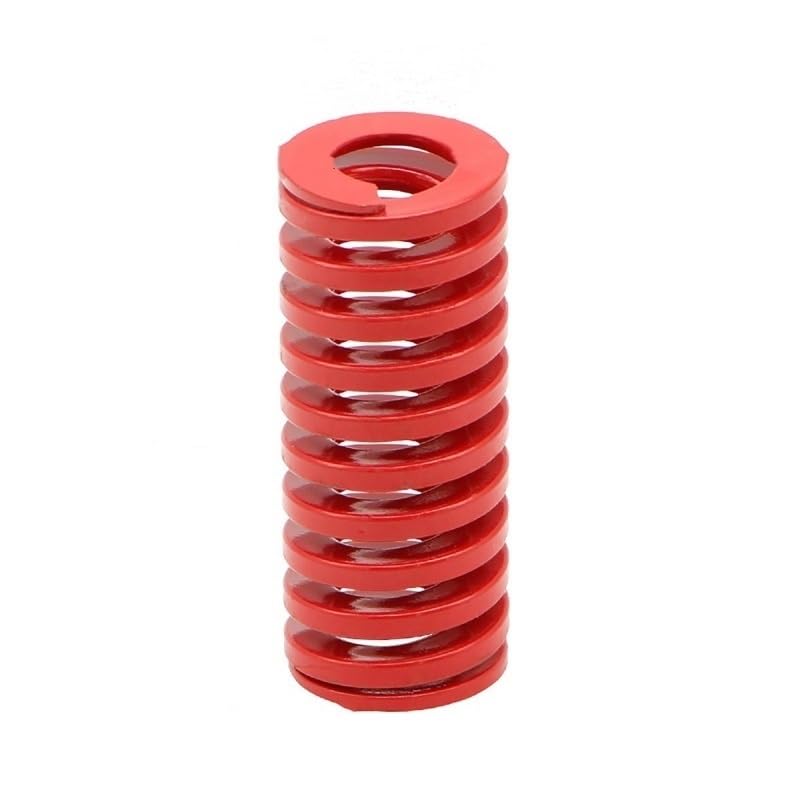 Ressort hélicoïdal d'estampage rouge 18x9x75mm charge lourde pour outillage outillage