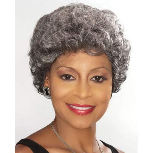 Foxy Silver (Becky) - Synthetic Full Wig in 1B