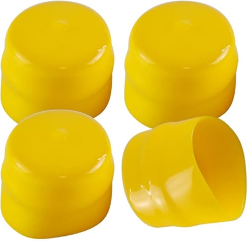 M143338 - Tapacubos de goma para eje de rueda compatibles con J-OHN Deere Huskee Poulan Crafstman Ryobi Roper cortacésped, tractor, soplador de