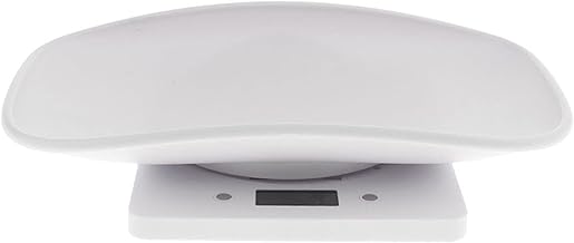 escala eletrônica,mewmewcat Escala pequena do animal de estimação Escala portátil digital do gato do cão Escala eletrônica do alimento da cozinha com exposição do LCD