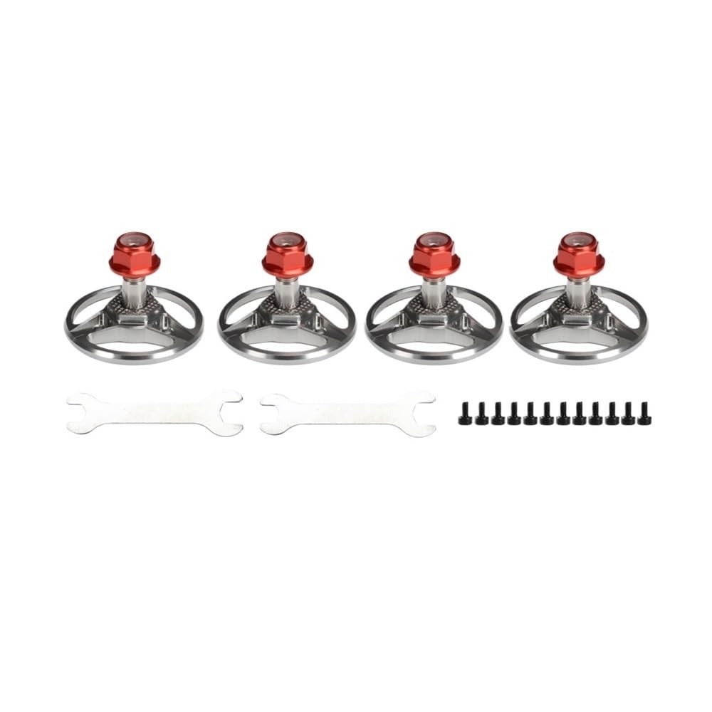 Adaptateur de base d'hélice FPV en alliage pour moteurs de drone CW CCW