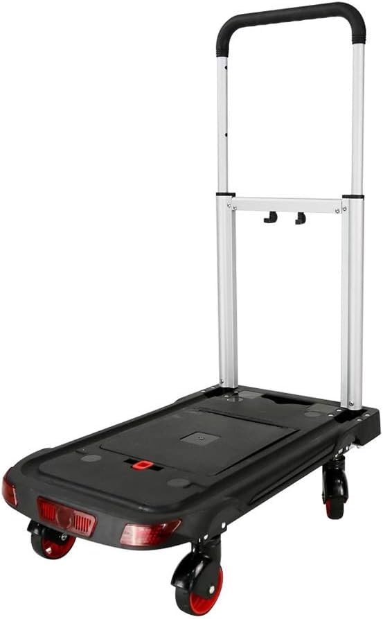 Carretilla Plegable de Aluminio con Ruedas de Goma miniatura 1