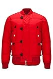 dsquared2 jacket jeans Material: Polyester 100% DSquared Padded Bomber, Farbe:rot, Größe:56