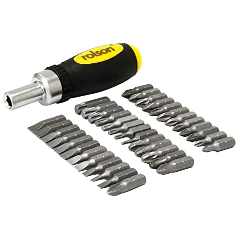 Rolson 28419 38 Piece Stubby Screwdriver Set Cover