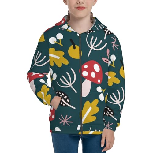 Casino Kid Hoodies Boys Zip Up Sweatshirts Girls Pullover with Pocket3