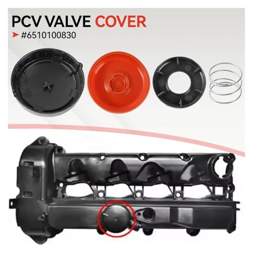 Cubierta válvula PCV A6510100830 que elimina el ralentí inestable 6