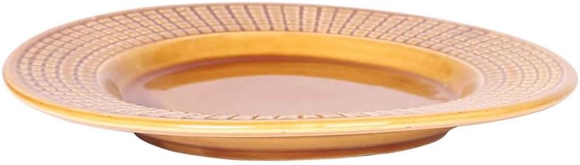 Kalakriti “California Spring Bloom” Studio Pottery Ceramic Dinner Serving Plates | Full Plates | Platter