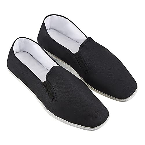 Wacoku - Zapatillas de deporte con suela de algodón para artes marciales, color negro, tamaño Euro 43 Cover