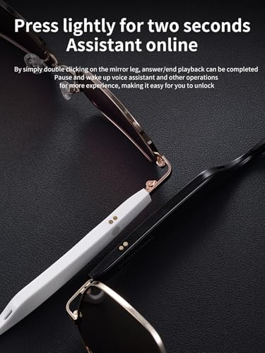 TZLQAYS スマートグラス 偏光サングラス Bluetoothスピーカー付き の商品画像 3