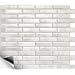 Piastrelle adesive Subway bianche 29,36x21,29 cm Confezione da 4 piastrelle SM1089-4 Piastrelle adesive Smarttiles - Azulejossola