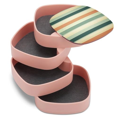 Boîte à bijoux pour collier rotative chic pour organiser votre coiffeuse - 8