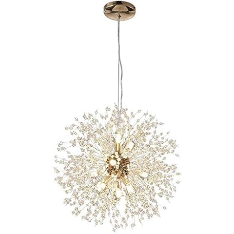 allkpoper Modern Dandelion Chandelier LED Firework Pendant Ceiling Light Home Lamp Decor (9 Heads 110V) Cover