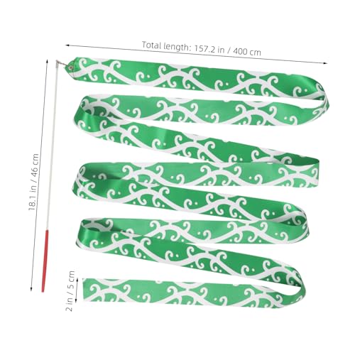 Parliky Fitas De Ginástica Rítmica Fitas De Dança Serpentinas Fita De Dança Do -íris Longas Fitas De