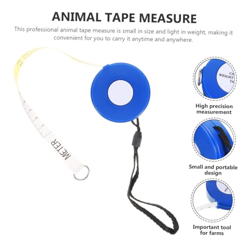 Cinta métrica para animales de 5 m multipropósito miniatura 3
