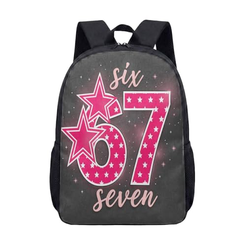 Mochila multifuncional SIX 67 SEVEN Blue Lightning de 43,3 cm, retrô, de metal pesado dos anos 80, 17, Large, Mochila estampada