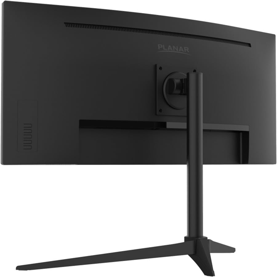 Image of Planar 998-2548-00 34 in. USB Type-C HDMI DisplayPort Curved Ultrawide 2K WQHD Docking LED-LCD - Black