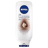 NIVEA Cocoa Butter In-Shower Body Lotion - Non-Sticky For Dry to Very Dry Skin - 13.5 oz. Bottle