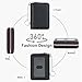 Mayski Credit Card Holder, Zipper Credit Card Wallet for Women, Small Accordion Card Cases Holder, KeyChain Wallet, Business Card Cases, Black