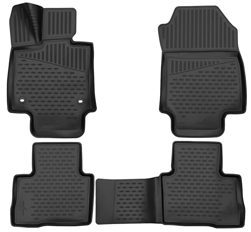 SMK Gummimatten Für Toyota C-HR II Ab 2023 | 3D-Scan Passform | Rutschfest