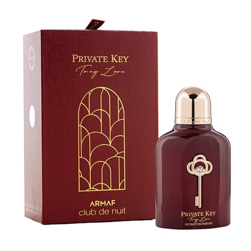 Image of Armaf Club De Nuit Private Key To My Love Eau De Parfum Burgundy 100ml| Long-Lasting Fragrance for Men & Women| Best for Gifting Purpose