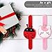 Toyvian Slap Bracelets for Kids: 2pcs Plush Coin Purse Ladybug Wallet Wristband Jungle Party Favors - Kids Toys Mini Unicorn Ladybug Stuffed Animals Small Coin Pouch