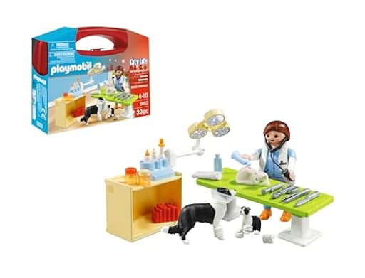 PLAYMOBIL City Life Maletín Veterinaria, A Partir de 4 años (5653) | Ya disponible en tu tienda friki favorita! En mundofriki.es!