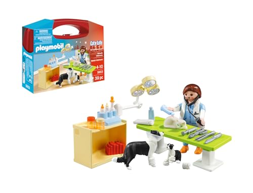 PLAYMOBIL City Life Mala de veterinária