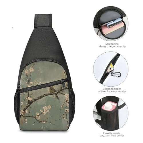 Bolso Sling para Hombres y Mujeres Tipo Mochila Pequeña miniatura 4