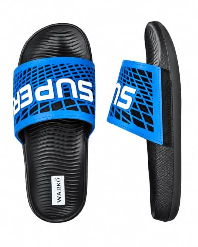 Image of WARKO Slippers For Men | Stylish Chappal For Boys | Soft Cushioned EVA Slides Slipper | Casual FlipFlop Daily Wear Footwear | Indoor Outdoor Use