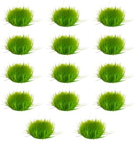 14pcs 8mm Tall Static Grass Tuft Model Grass for Model Train Scener Wargaming Terrain Dioramas — view 2