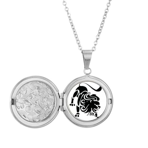 Médaillon constellation Lion aux finitions bijoux de haute précision