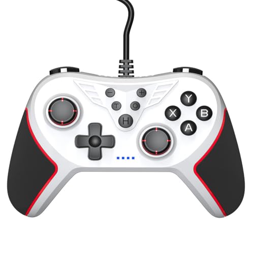Il controller cablato fornisce una connessione stabile e una risposta rapida. Grazie alla sua facile configurazione, puoi iniziare a giocare subito.