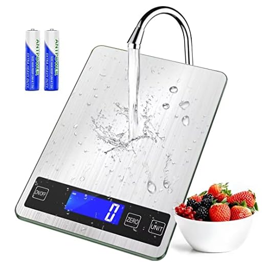 BACK KTCL 'Cooking Master' Digital Food Kitchen Scale, 22lb Weight Multifunction Scale Measures in Grams and Ounces for Cooking Baking, 1g/0.1oz Precise Graduation, Stainless Steel and Tempered Glass