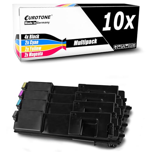 Cartouche toner Ricoh Aficio SP C360 Eurotone pack 10 remplace SP360HE CMYK