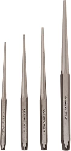 GEARWRENCH Juego de 4 punzones cónicos largos, 82307