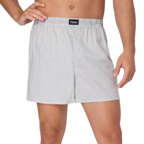 Hanes Ultimate Men's Underwear Boxers Pack, 3-Pack, Originals Ultimate Cotton-Stretch Boxers for Men, Moisture-Wicking - image 2