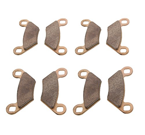 Race Driven Front and Rear Brake Pads for Polaris Sportsman 550 850 XP 1000 Scrambler 850 XP 1000 SP Highlifter Touring Ultimate Trail