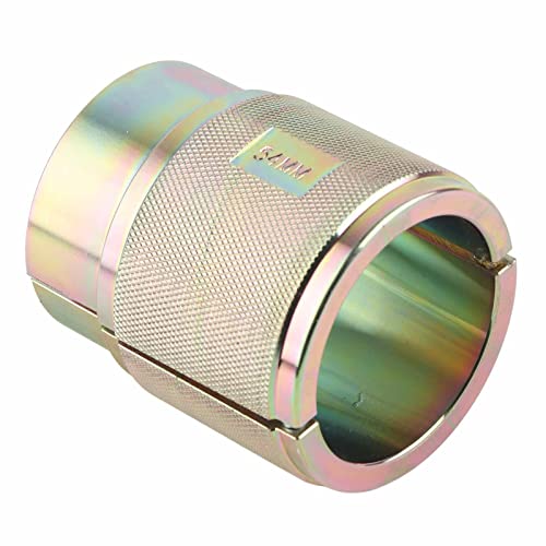 Pretfy Herramienta de Controlador de Sello de Horquilla Delantera de Motocicleta, Acero de Carbono Universal para Horquillas Invertidas Convencionales, Herramienta de Sello de Horquilla (54 mm)