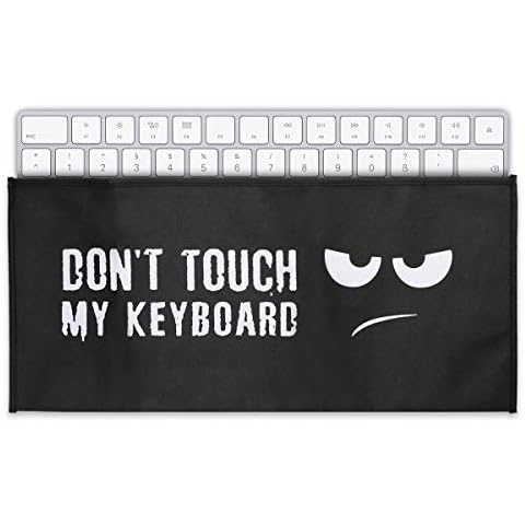 kwmobile Universal Keyboard Cover - Don't Touch My Keyboard Cover