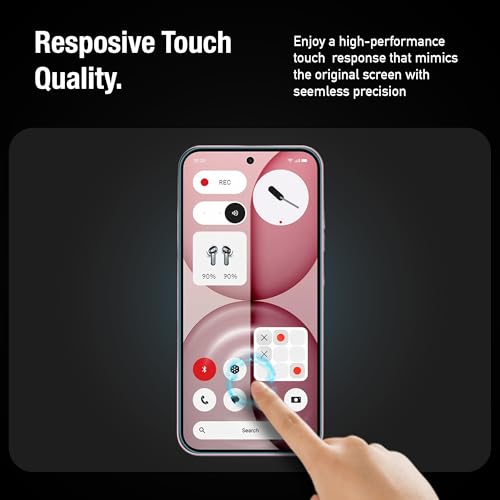 Image of Supershieldz (3 Pack) NeoGuard Tempered Glass Screen Protector Guard for Nothing Phone 4A